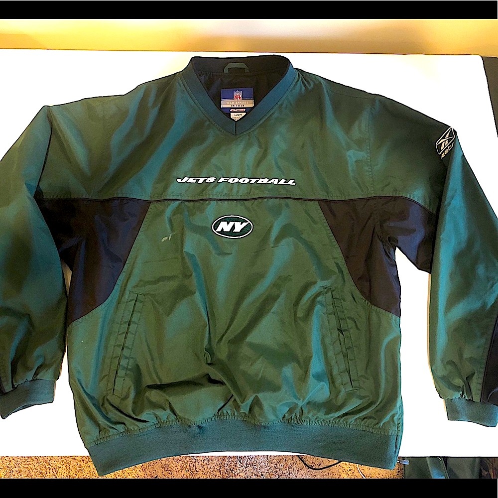 NFL NY JETS Reebok Windbreaker
